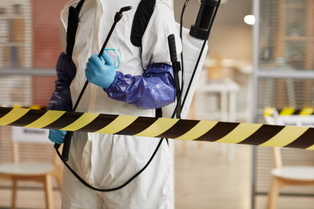 Professional Biohazard Cleanup technician working in Newark, OH